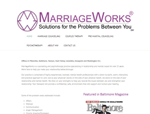 Tablet Screenshot of marriageworksonline.com